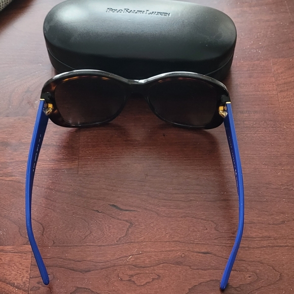 Authentic Ralph Lauren 8144 sunglasses, polarized, Havana brown gradient lens - Picture 2 of 5